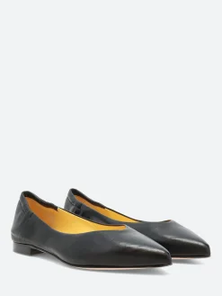 gravitypope - Nabina Flats in Nero Nappa