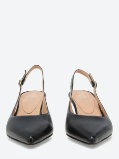 gravitypope - Nadina Slingback Pump in Nero Nappa