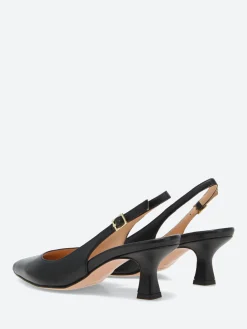 gravitypope - Nadina Slingback Pump in Nero Nappa