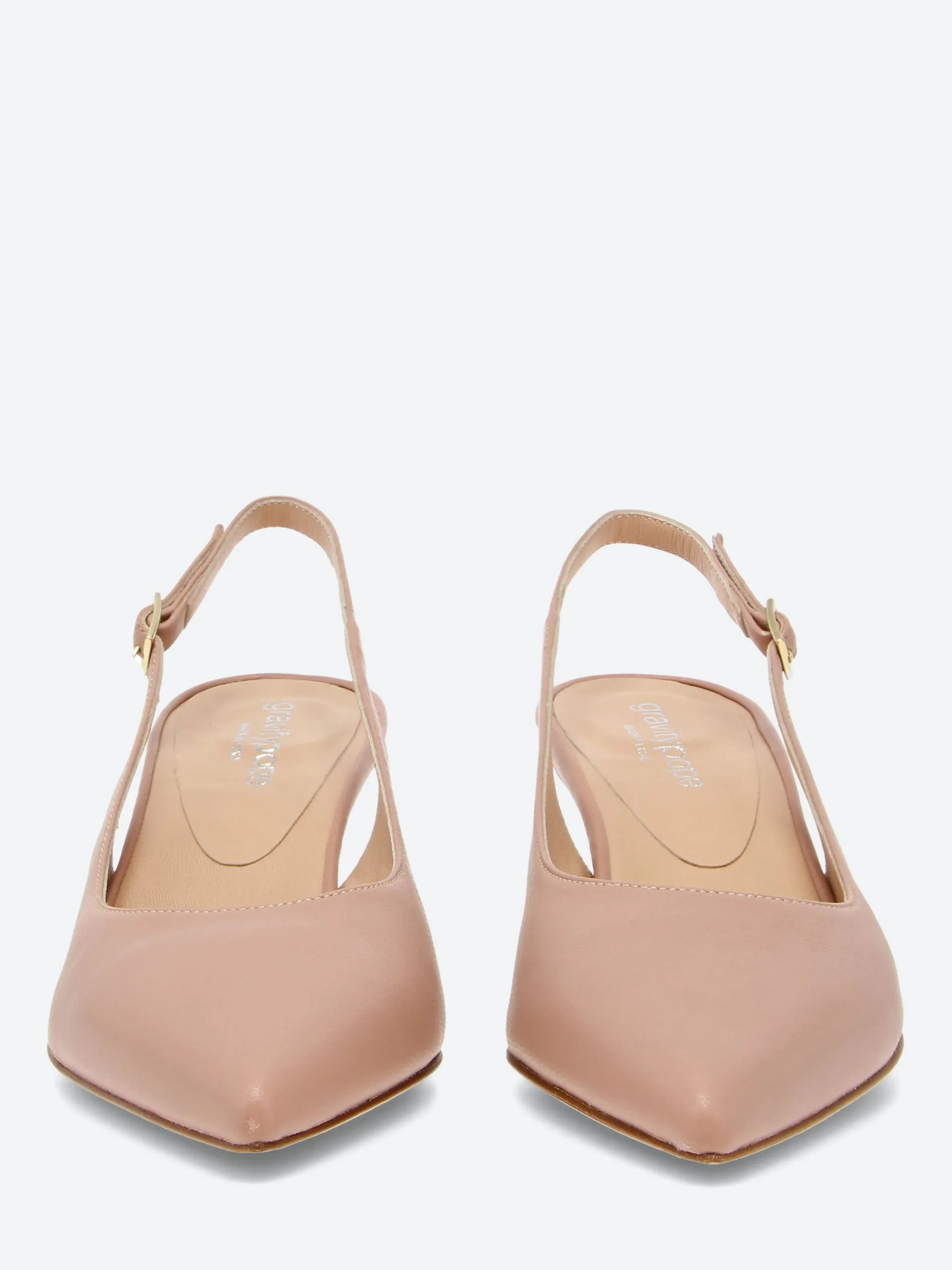 gravitypope - Nadina Slingback Pump in Contour Nappa