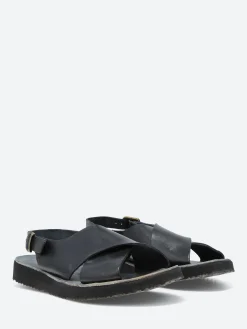 gravitypope - Ocean Sandal in Nero Tcapo