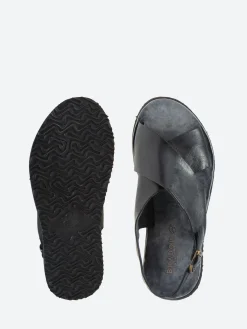 gravitypope - Ocean Sandal in Nero Tcapo