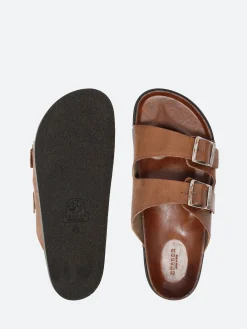 gravitypope - Oliver Sandals in Mogano Tcapo