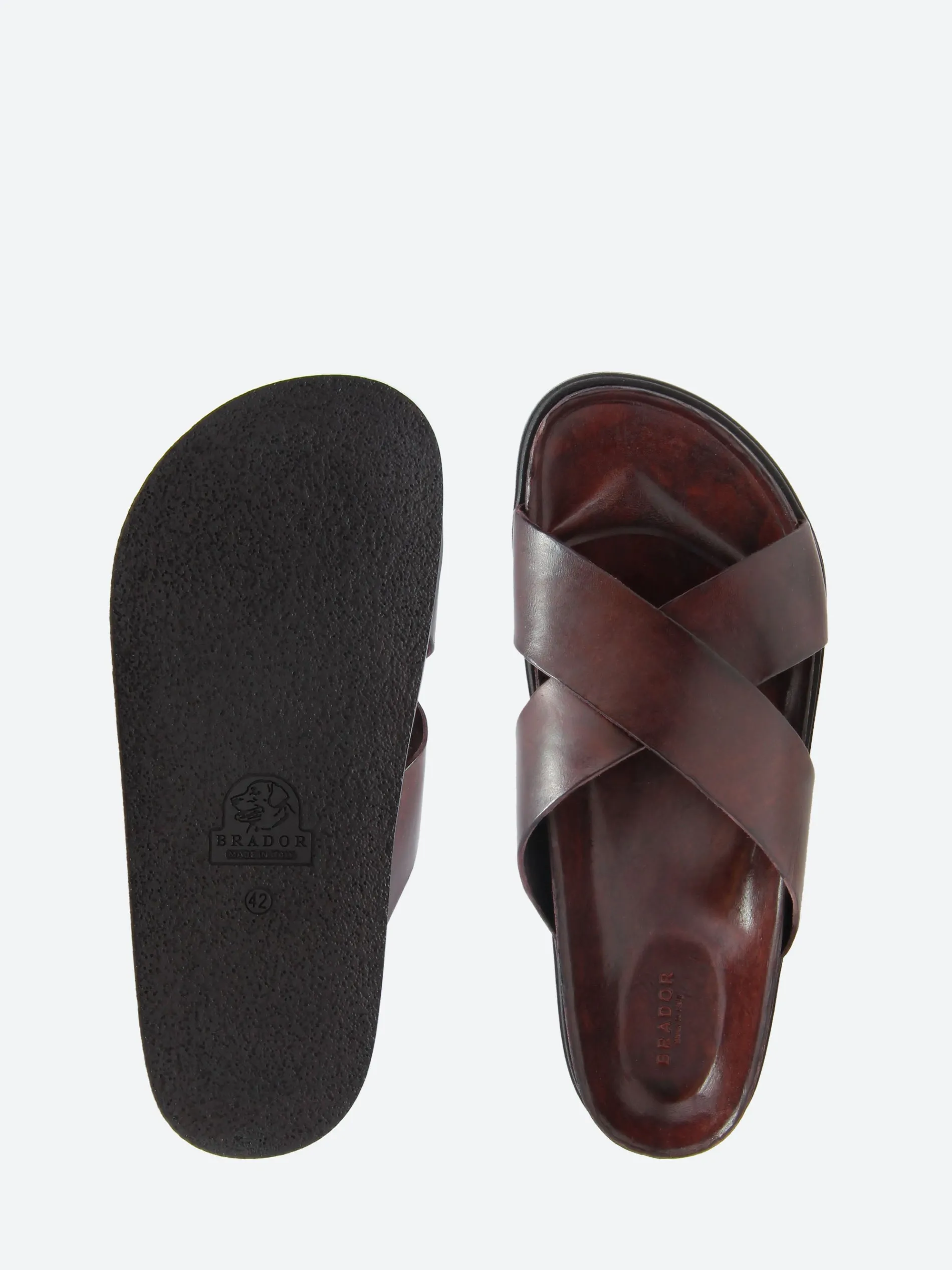 gravitypope - Olsen Sandals in Rum Tcapo