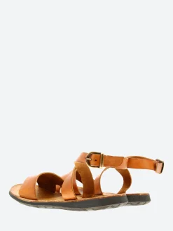 gravitypope - Oma Wrap Sandal in Cuoio