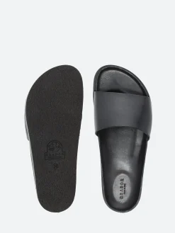 gravitypope - Omera Sandals in Nero Tcapo