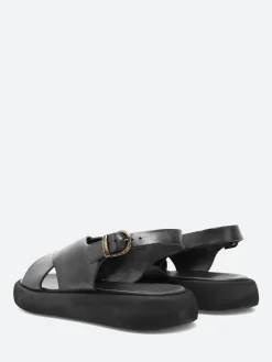 gravitypope - Oralee Sandals in Nero Tcapo