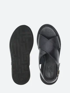 gravitypope - Oralee Sandals in Nero Tcapo