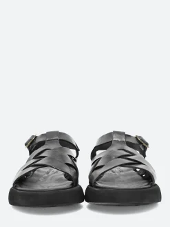 gravitypope - Oretta Sandals in Nero Tcapo