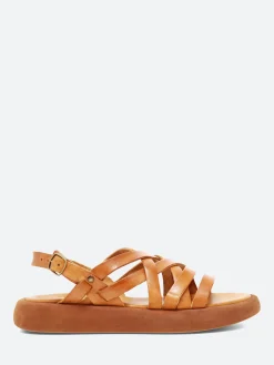 gravitypope - Orlene Sandals in Cuoio Tcapo