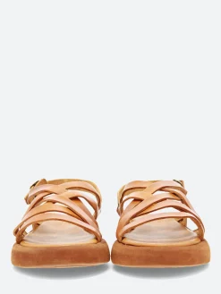 gravitypope - Orlene Sandals in Cuoio Tcapo