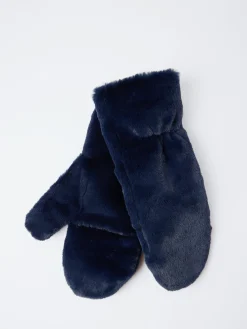 gravitypope - Teddy Muffola Mittens in Navy