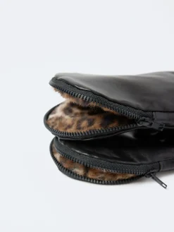 gravitypope - Top Zipper Mitten in Leopard