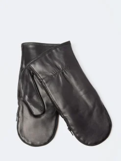 gravitypope - Top Zipper Mitten in Black