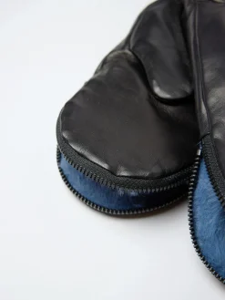 gravitypope - Top Zipper Mitten in Azzurro