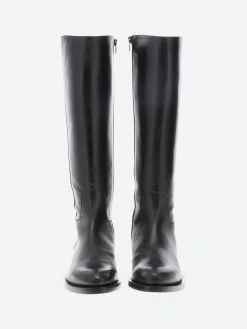 gravitypope - Zadara Riding Boots in Black
