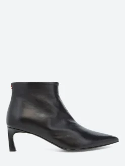 Halmanera - Vale 05 Pointed Toe Bootie in Nero Baron