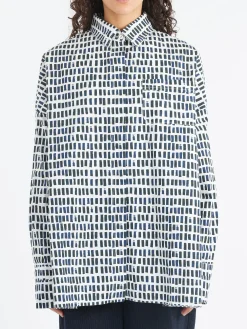Hannoh Wessel - Clarissa Shirt in Navy Sticks