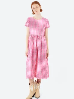 Hannoh Wessel - Demi Dress in Azalea Check