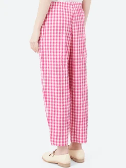 Hannoh Wessel - Paris Pants in Azalea Check