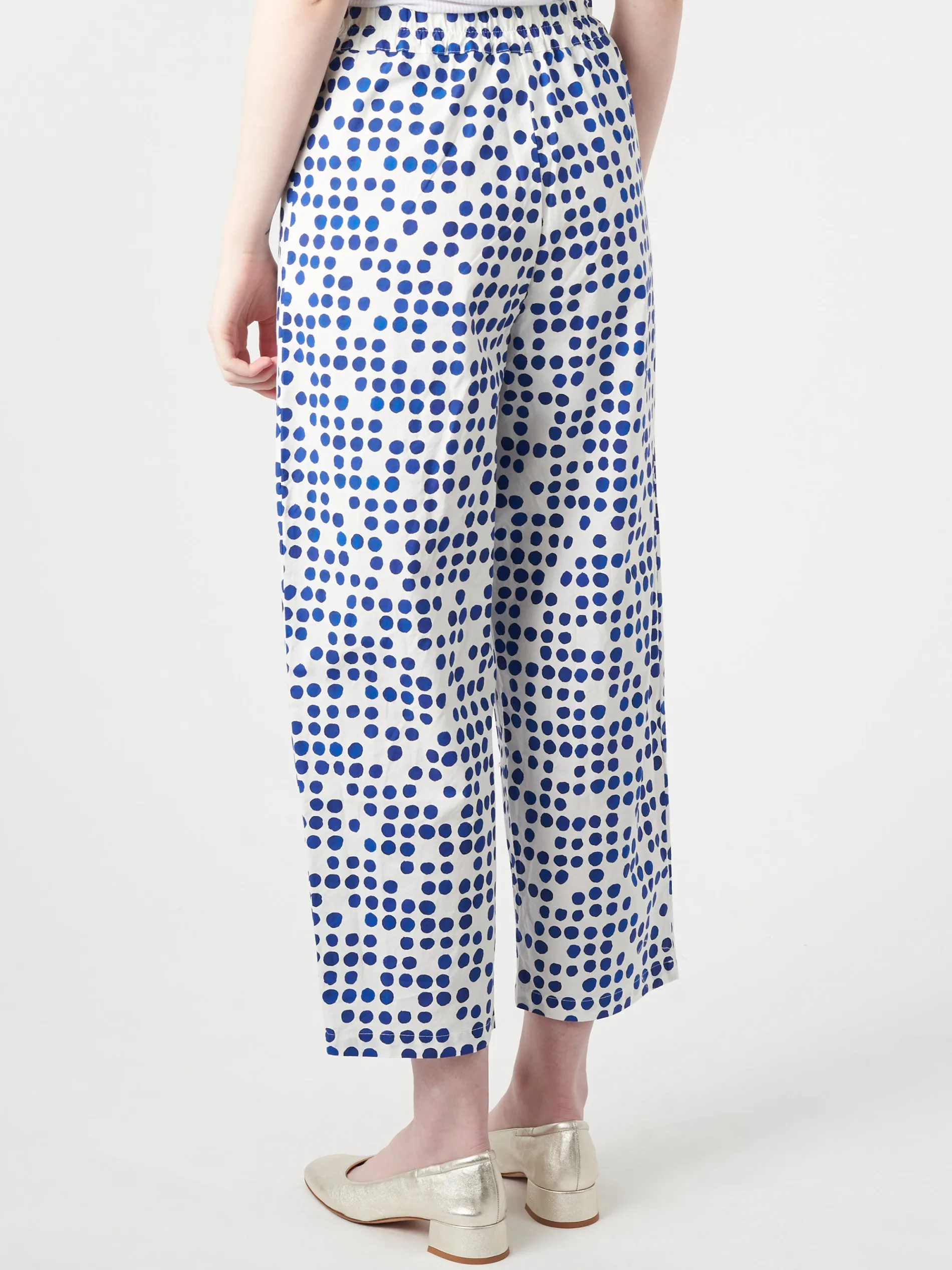 Hannoh Wessel - Potamia Pants in Blue Dots