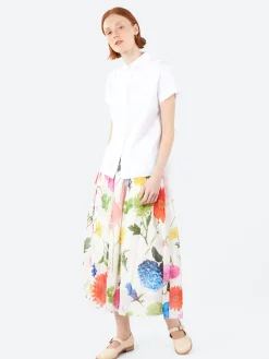 Hannoh Wessel - Printed Juliana Skirt in Flowers