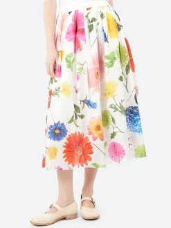 Hannoh Wessel - Printed Juliana Skirt in Flowers