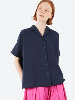 Hannoh Wessel - Serenity Shirt in Navy