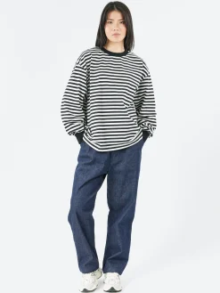 Have a Good Day - L/S Tee in White and Black