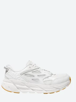 Hoka One One - Clifton L Athletics in White and White