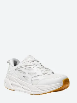 Hoka One One - Clifton L Athletics in White and White