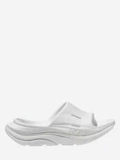 HOKA One One - Ora Recovery Slide 3 in All White