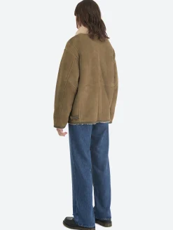 Isabel Marant Étoile - Adagio Shearling Jacket in Khaki