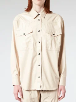 Isabel Marant Étoile - Berny Shirt Jacket in Chalk