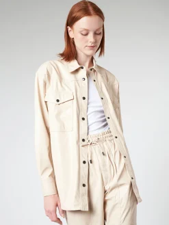 Isabel Marant Étoile - Berny Shirt Jacket in Chalk