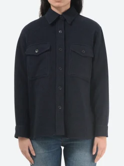 Isabel Marant Étoile - Faxon Shirt Jacket in Midnight