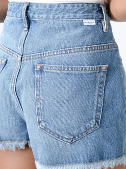 Isabel Marant Étoile - Lesia Denim Shorts in Light Blue