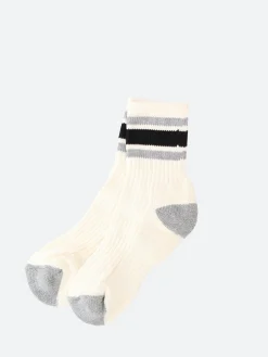 Ivy Ellis - The Stabler Vintage Sport Cotton Crew Calf Womens in Grey an…