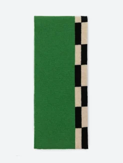 Jo Gordon - Checkered Edge Scarf in Pagoda