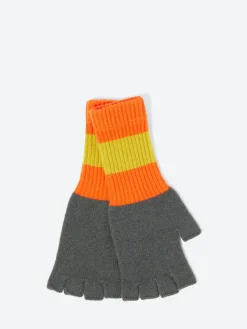 Jo Gordon - Fingerless Gloves in Drill Grey