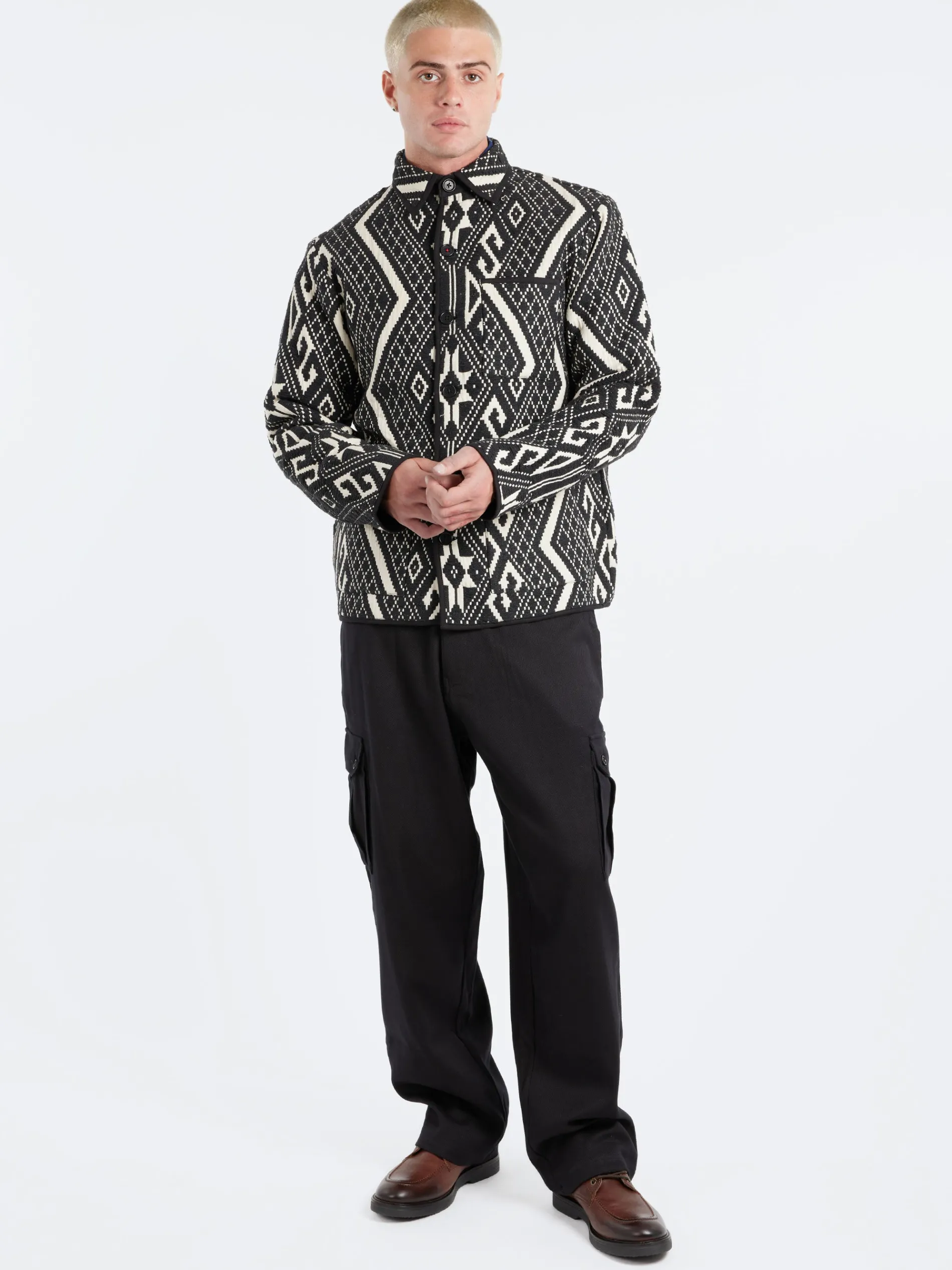 Kardo - Ally Cargo Utility Trousers in Black