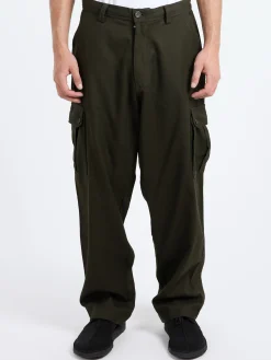 Kardo - Ally Cargo Utility Trousers in Dark Green