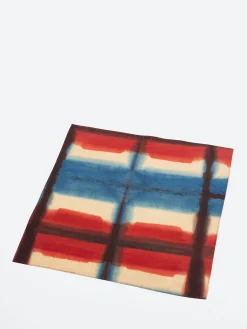 Kardo - Clamp Dyed Bandana in Red