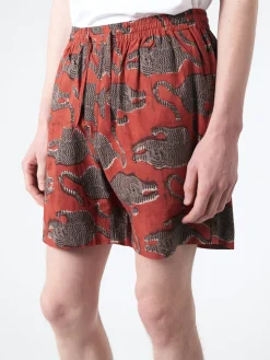 Kardo - Olbia Short Shorts in Chocolate