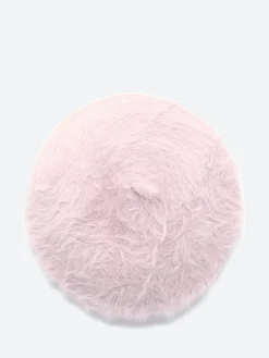 Kopka Accessories - Angora Beret in Powder (Pink)