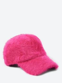 Kopka Accessories - Angora Baseball Cap in Pink