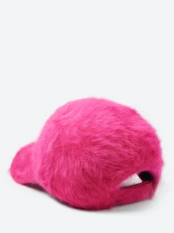 Kopka Accessories - Angora Baseball Cap in Pink
