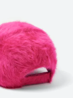 Kopka Accessories - Angora Baseball Cap in Pink