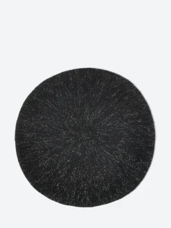 Kopka Accessories - Cashmere Roll Up Beret in Black w/Lurex