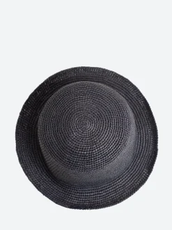 Kopka Accessories - Ecuador Straw Hat in Navy